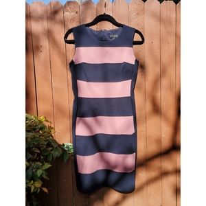 ENFOCUS Studio | Striped Office Bodycon Dress